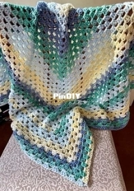 Carroway Crochet - Pam Carr - The Granny Springtime Shawl