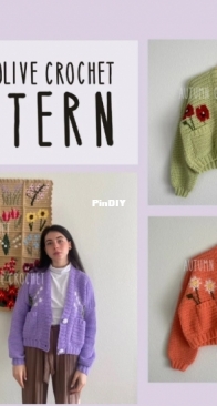 Pocket Full of Posies Cardigans by Autumn Olivia Ward