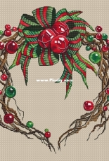 Paradise Stitch - Christmas Wreath by Olga Lankevich