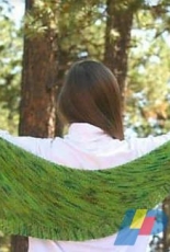 Green Valley Shawl by Nancy Totten/Yarn Along the Rockies-Free