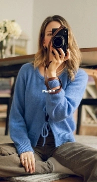 Picnic Cardigan by Veronika Lindberg - Kutovakika