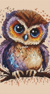 November Owl by Anastasiia Yermakova