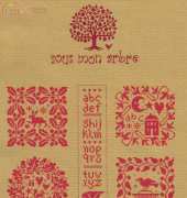 Sous Mon Arbre  P19 - 4 Petits Motifs Naïfs