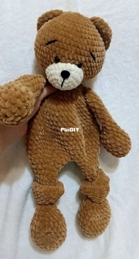 Amigurumka - Olena Sydorenko - Bear snuggler