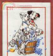 Vervaco 70.978 Dalmations in bath