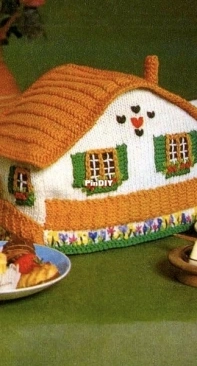 Heritage Knitting - Swiss Chalet Tea Cozy