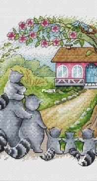 Fun Sheep  FS/21-007-4 - Raccoon Mortgage 4 by Anastasia Kravtsova / Eremeeva