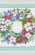 Winter Wreath by Maria Brovko XSD