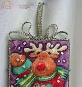 DMC K5060 Rudolph Card