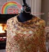 Wavelet Shrug by Fiesta Yarns Design Team