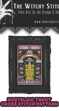 The Witchy Stitcher - Nostalgic Tarot - The Lovers XSD