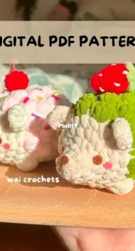 Wai.crochets (Wai Crochets) - Pokie the Hedgehog Crochet Pattern - English