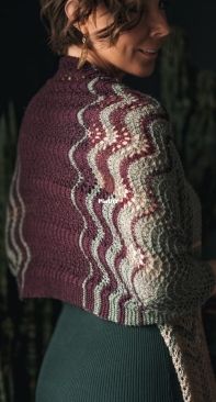 Entangle Shawl by Expression Fiber Arts
