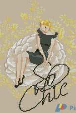 Un camelia tres couture from Icones de mode - Helene le Berre XSD