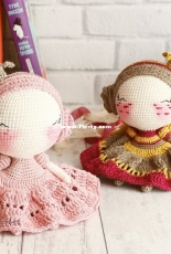 Crochet Confetti Shop - Irina Moilova - Doll Princess