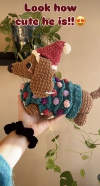 Crochet by Mette - Mette - Christmas Dog