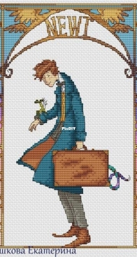 Newt Scamander by Ekaterina Meshkova XSD