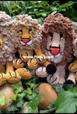 Monika Nemeckova - How to Make the Crochet Lion - Russian - Translated - Free