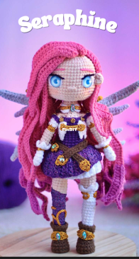Amigurumis da Vit - Vitória Ferreira - Seraphine