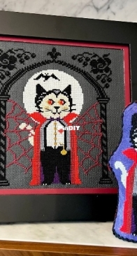 December Stitches - Midnight Cat