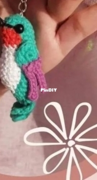 Aligurumi - Alicia Arroyo - Hummingbird - Colibri - Spanish - Free