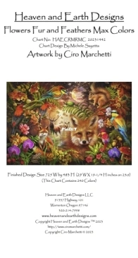 HAED HAECRMRMC 20231442 Flowers Fur and Feathers Max Colors by Ciro Marchetti SAGA