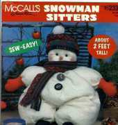 McCalls Snowman Sitters