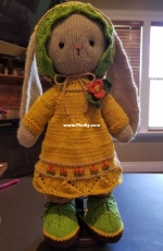 Polushka bunny autumn outfit