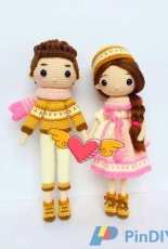 Handmade by TCP - Yangyang - Love couple -Chinese