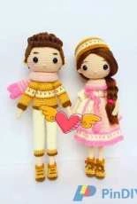 Handmade by TCP - Yangyang - Love couple -Chinese