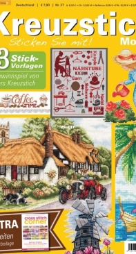 Kreuzstich Motive - No.27 - Spring-Summer 2023 - German