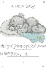 Tatty Teddy 100 A New Baby (Boy and Girl version) XSD