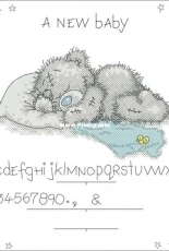 Tatty Teddy 100 A New Baby (Boy and Girl version) XSD