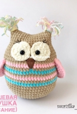 Murzilka Knit - Tonya Yanchik - Plush Owl - Russian - Free