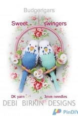 Debi Birkin Designs- Sweet Singers Budgerigars