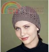 Lion Brand Yarns-N°70177-Lace Beanie-Free