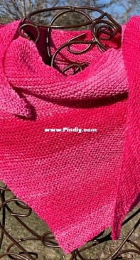 The Easiest DK Scarf by Diane L. Augustin-Free