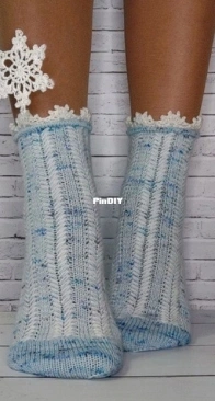 Metelitsa Socks - Svetlana Elkina - Russian