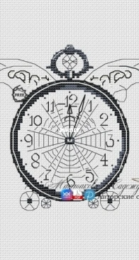 Gothic Clock by Nadezhda Mashtakova free
