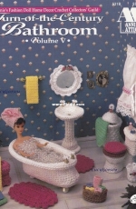 Annies Attic - 531B Turn of the Century Bathroom Volume V