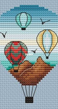 Funny Stitch - Balloon by Lena Zachyotkina / Zachetkina / Лена Зачёткина