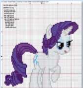 My Little Pony - Rarity (medium  size)