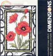 Dimensions 65064 - Blooming poppies xsd