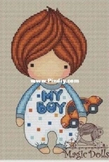 EB Design Magic Dolls -The Boy in Pajamas by Ekaterina Gafenko