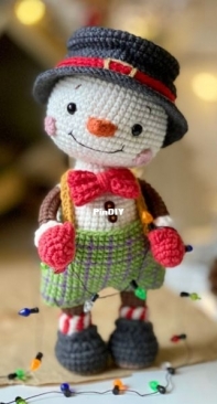 Funny Hook - Svetlana Maksimenko - Christopher the Snowman