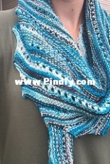 The Staccato Shawl by Annah Burnes