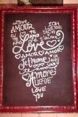 Multi languages Heart