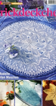 Lea Special handarbeiten - Strickdeckchen - LH 353 - 2006 - German