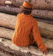 Andarta Celtic Cabled Coat - Anna-Sophia Maré