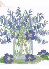 Chiming Bluebells by Lesley Teare from Cross Stitch Collection 248